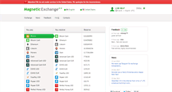 Desktop Screenshot of magnetic-exchange.org