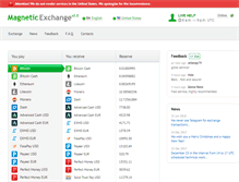 Tablet Screenshot of magnetic-exchange.org